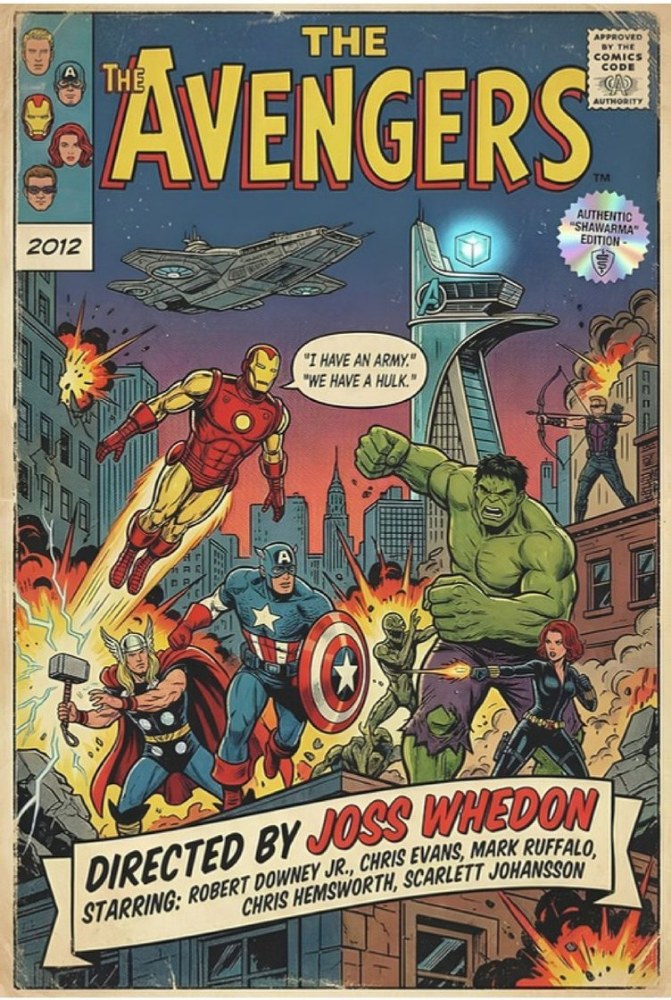 The Avengers Comic
