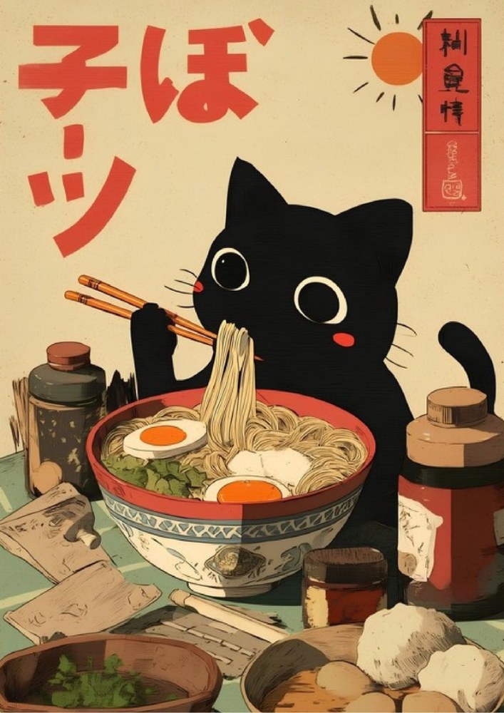 Noodle Kitty