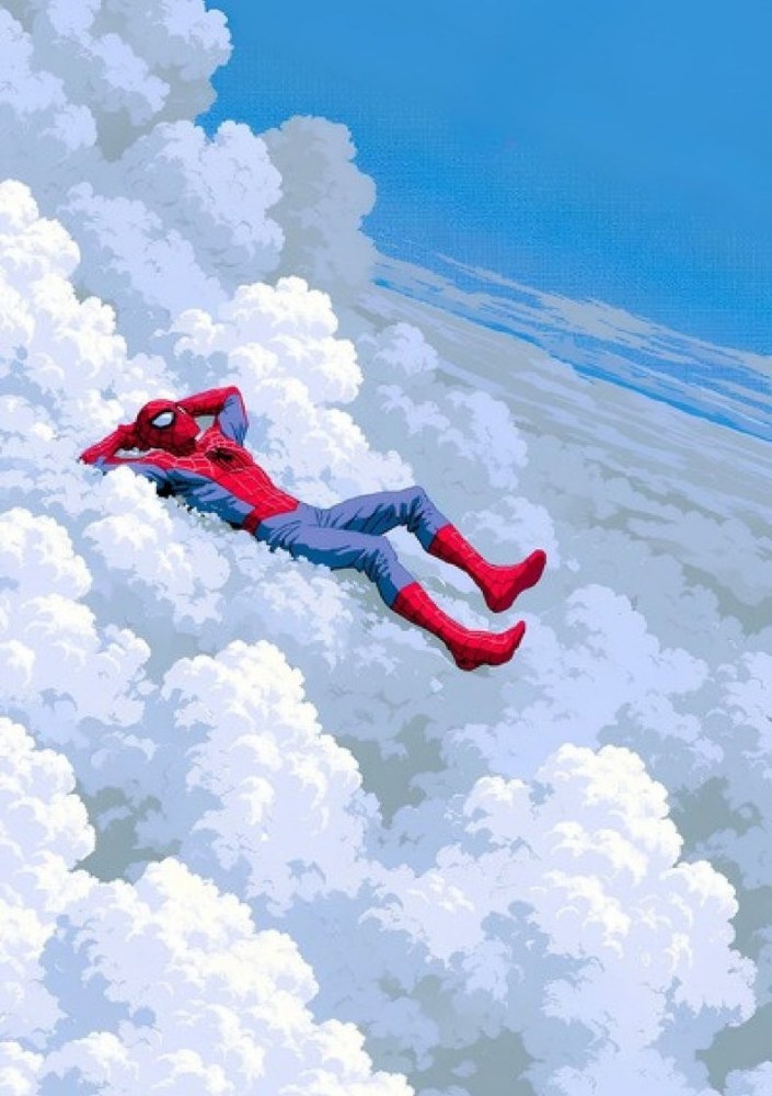 Spidey in the Clouds