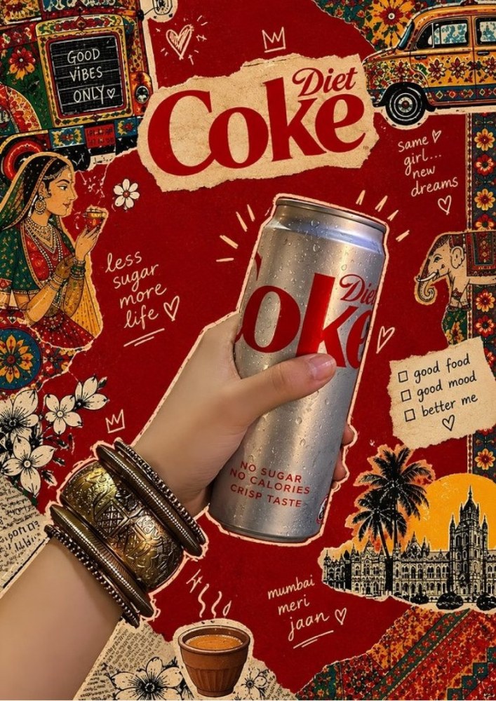 Diet Coke Collage