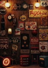Retro Diner Wall