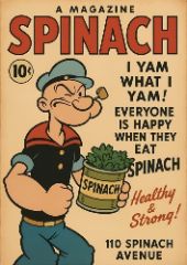 Spinach Popeye